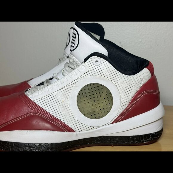 Size 9 - Nike Air Jordan Welcome Home Dwayne Wade Red 387358-101 - Picture 7 of 11